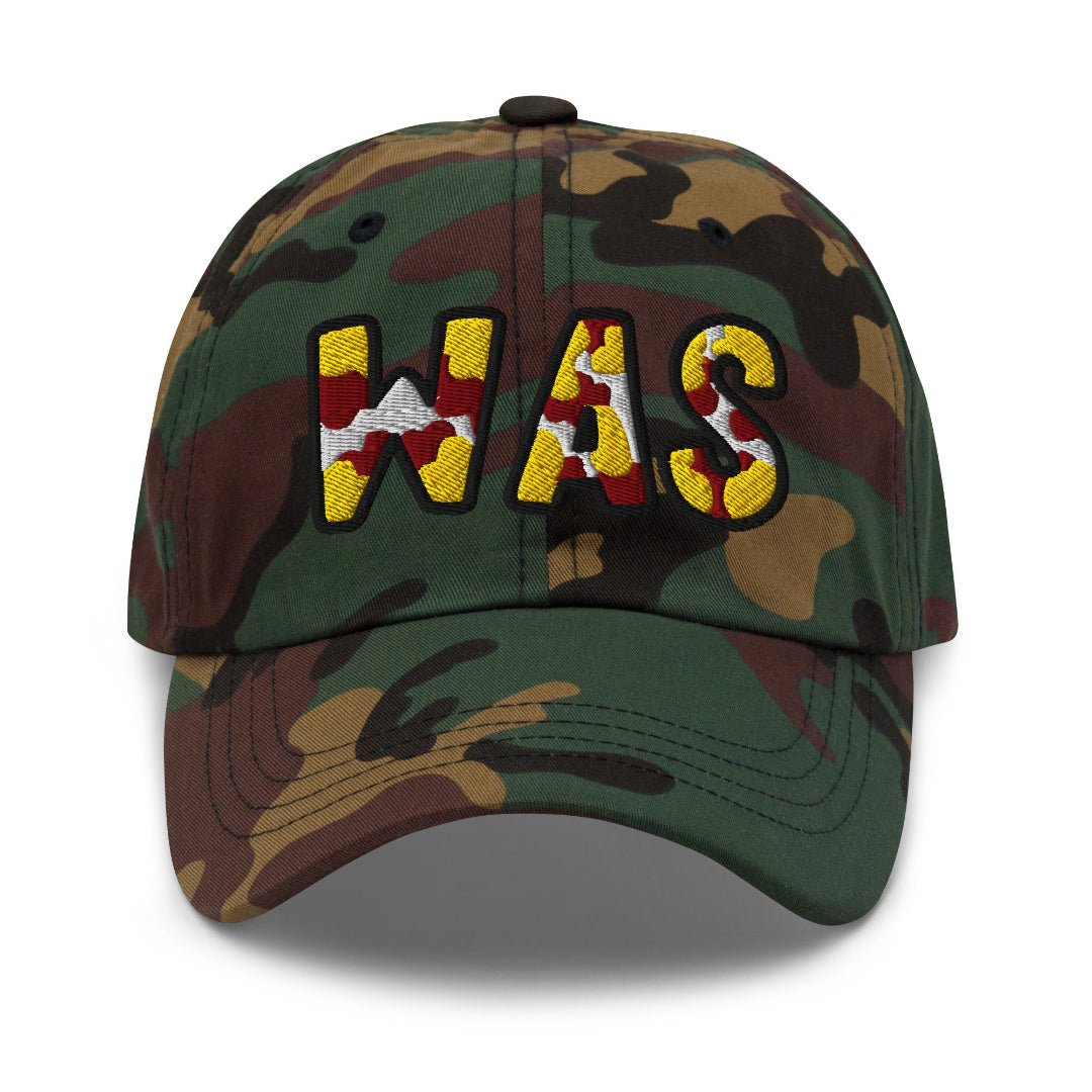 The City Collection WAS Football Camo Patched Hat - Rebel P Customs