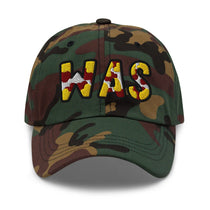 The City Collection WAS Football Camo Patched Hat - Rebel P Customs