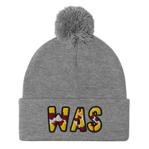 The City Collection WAS Football Patched Beanie - Rebel P Customs