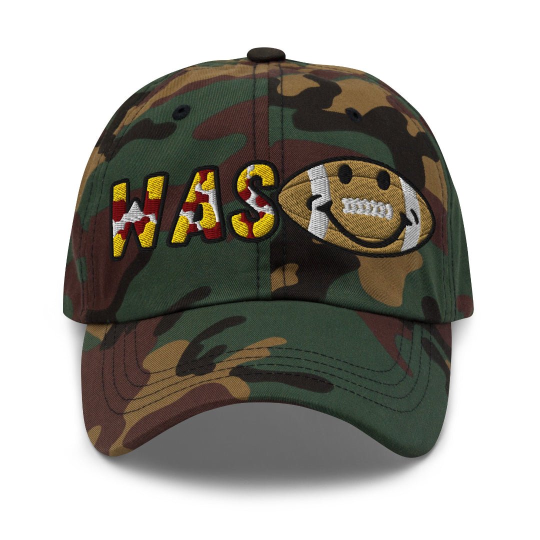 The City Collection Washington Football Camo Patched Hat - Rebel P Customs