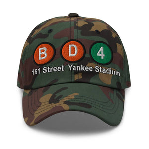 The City Collection Yankee Stadium Subway Camo Hat - Rebel P Customs