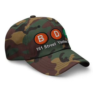The City Collection Yankee Stadium Subway Camo Hat - Rebel P Customs