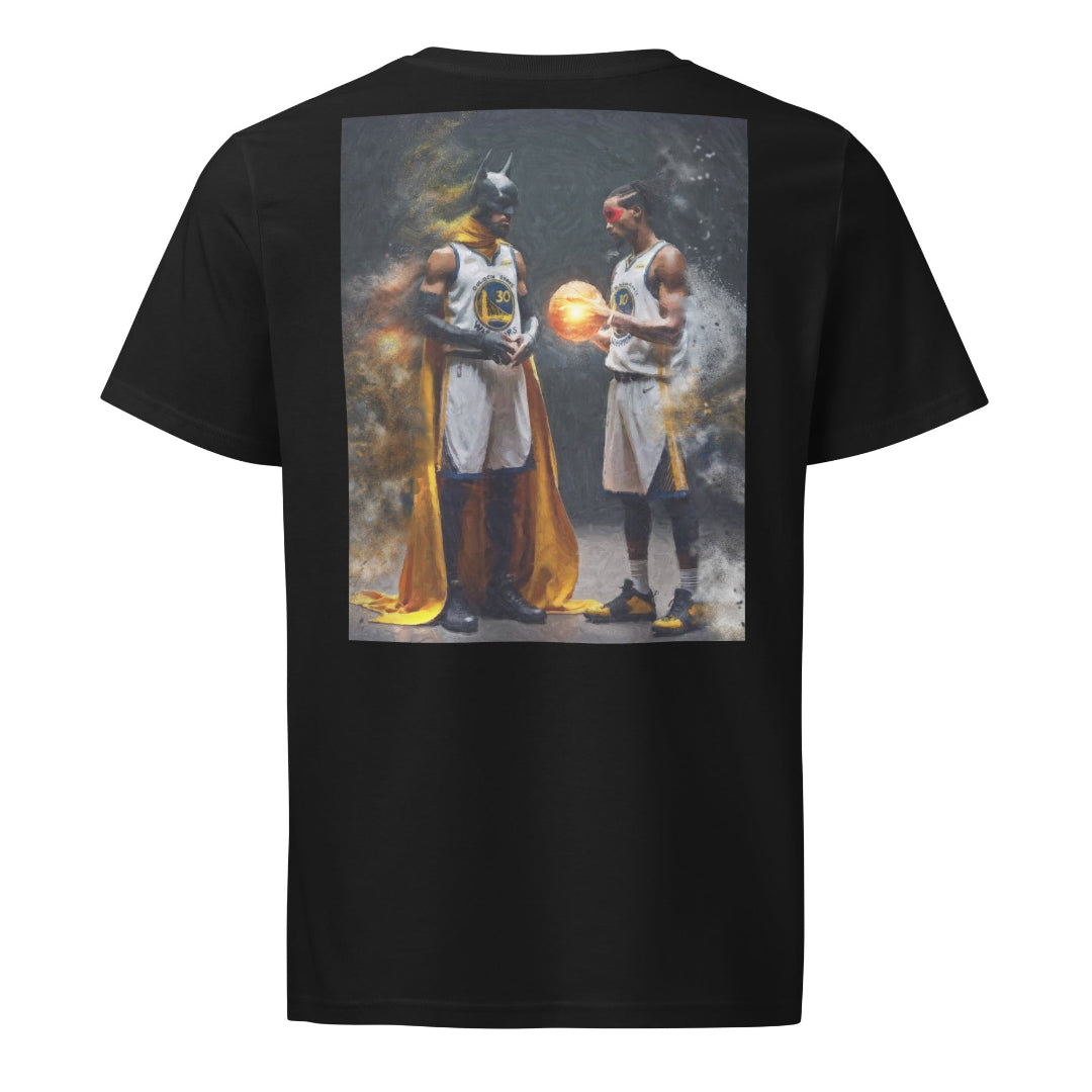 Stephen Curry & Jimmy Butler "Batman & Robin"  Unisex T-Shirt - Rebel P Customs