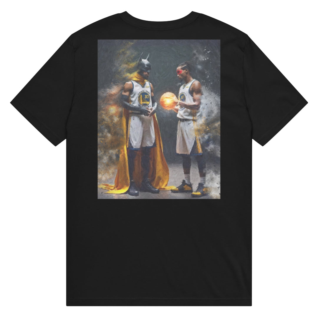 Stephen Curry & Jimmy Butler "Batman & Robin"  Unisex T-Shirt - Rebel P Customs