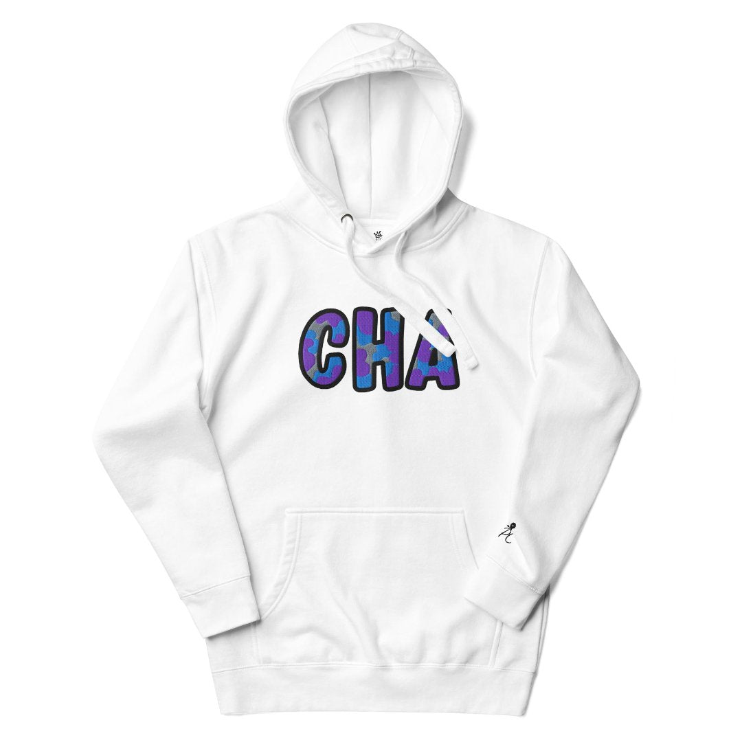 The City Collection CHA Basketball Patched Unisex Hoodie