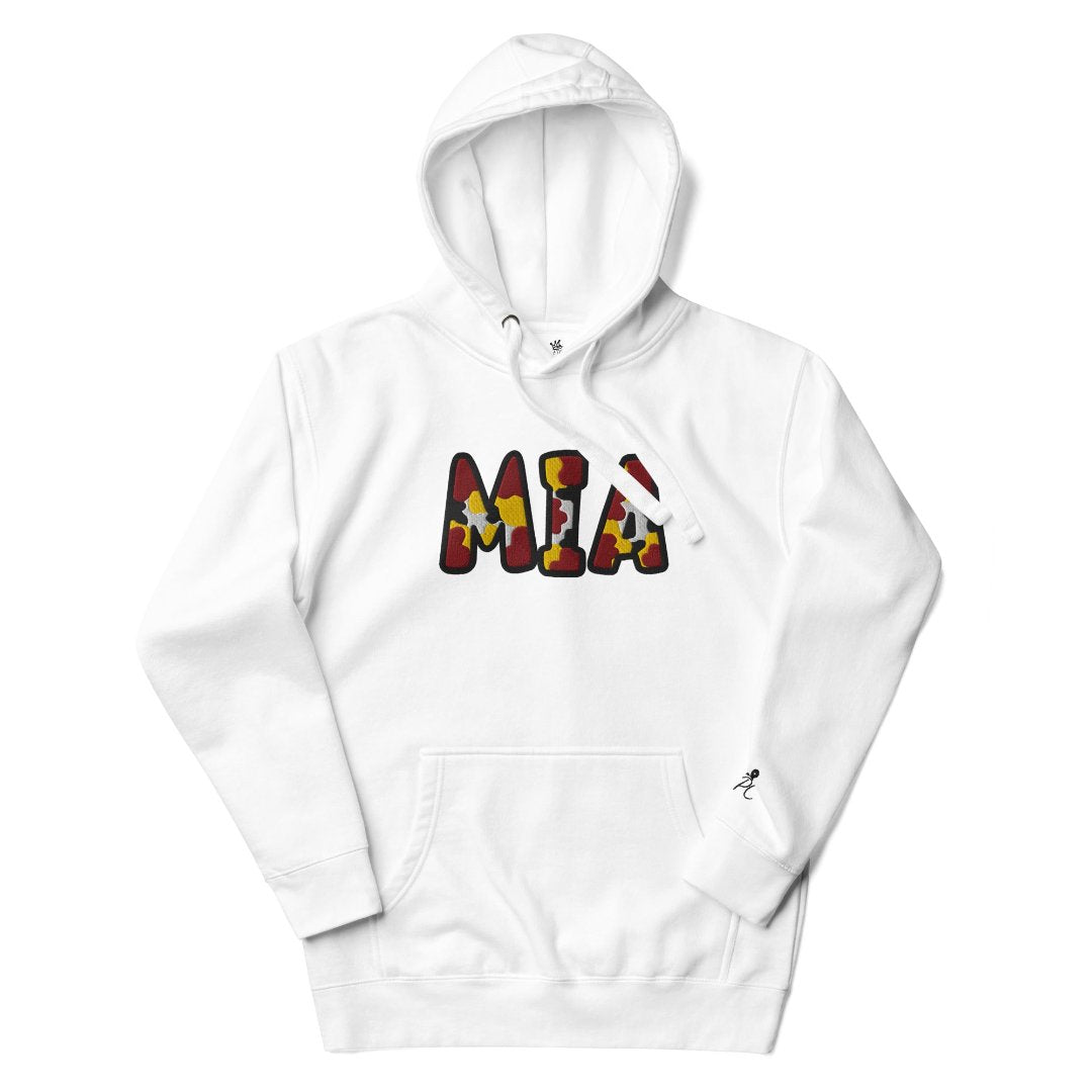 The City Collection MIA Basketball Patched Unisex Hoodie