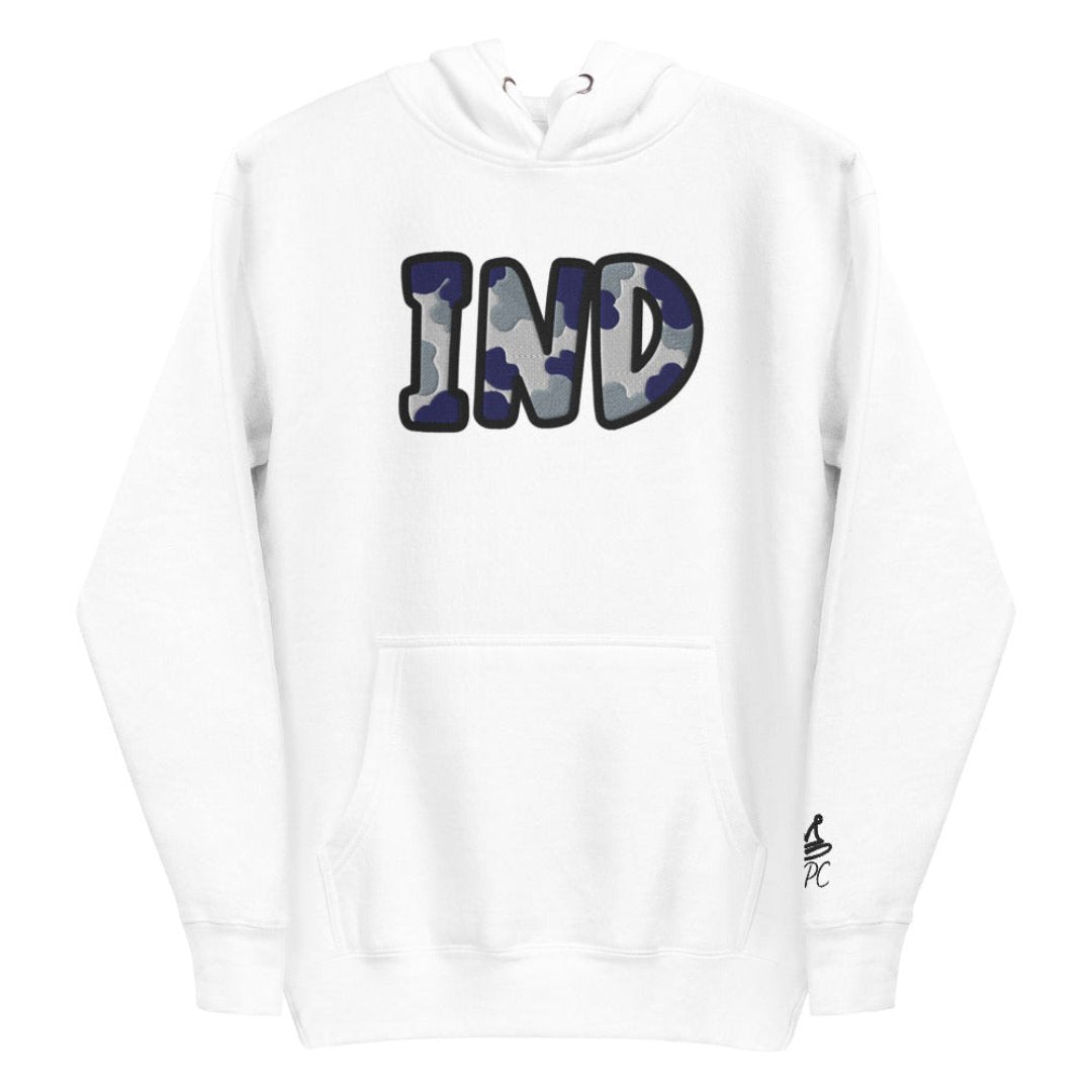 The City Collection IND Football Patched Unisex Hoodie