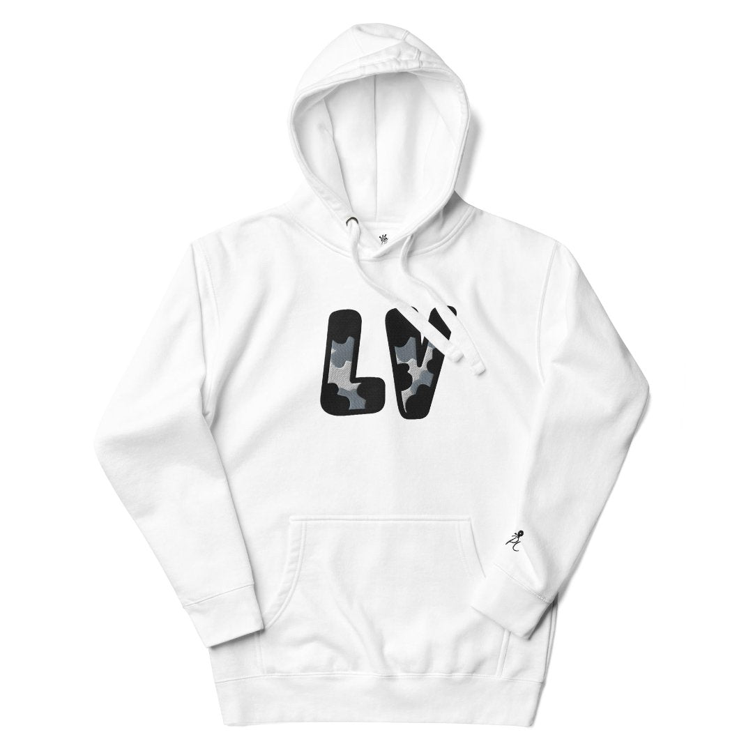 The City Collection LV Football Patched Unisex Hoodie