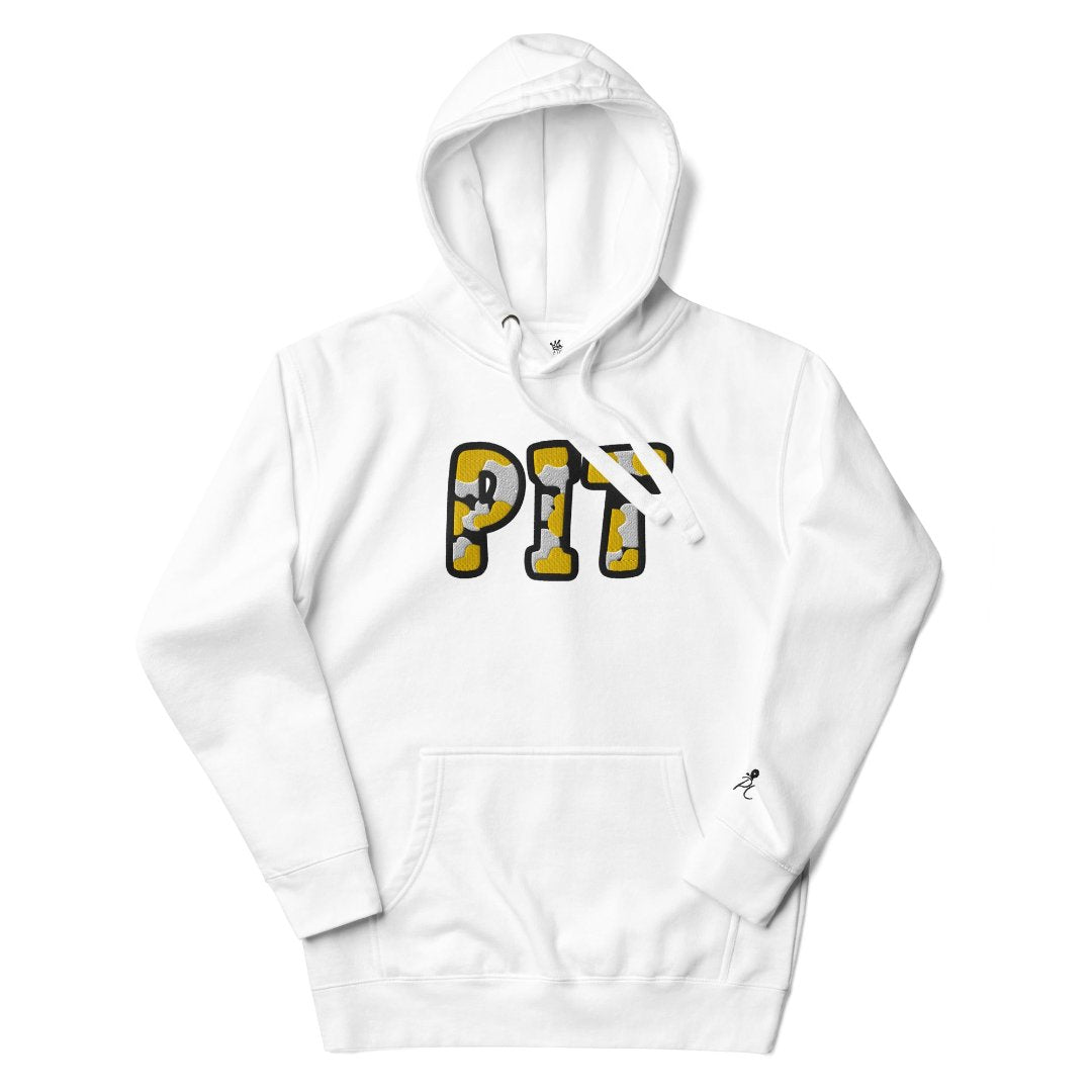 The City Collection PIT Football Patched Unisex Hoodie