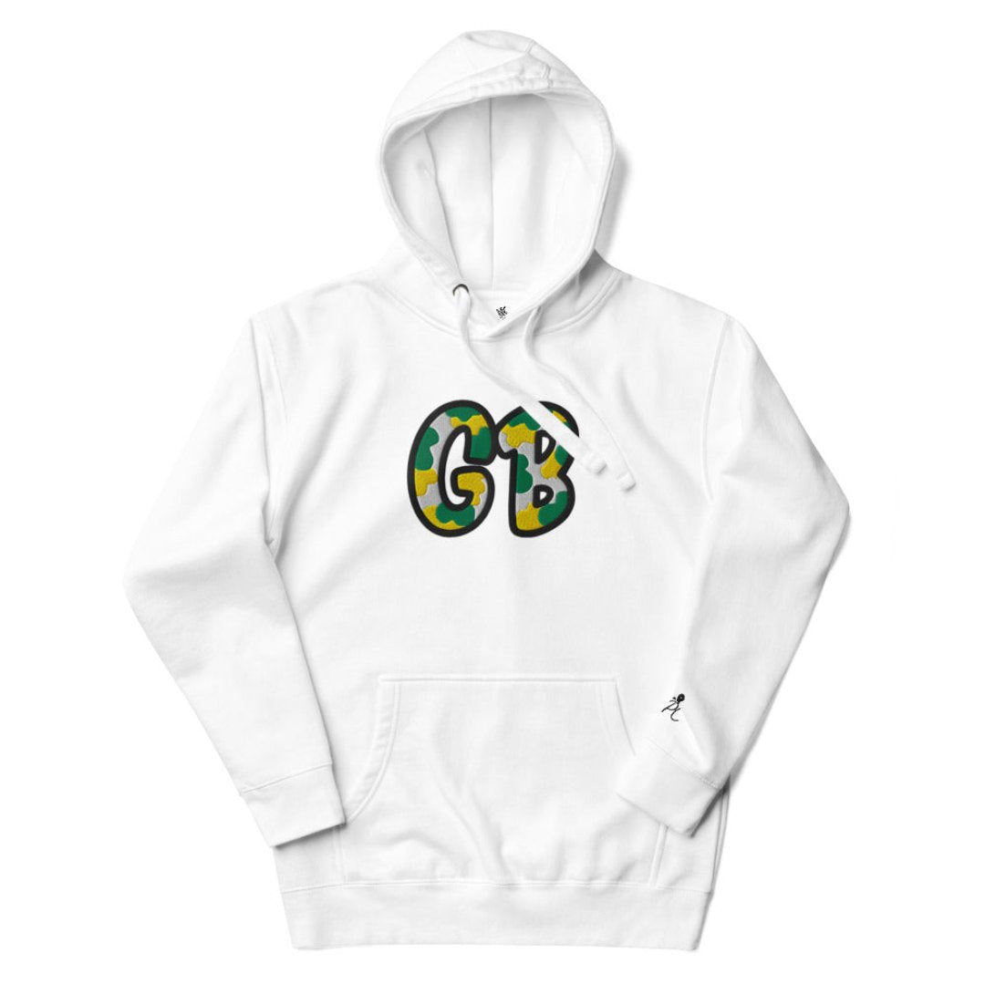 The City Collection GB Football Patched Unisex Hoodie