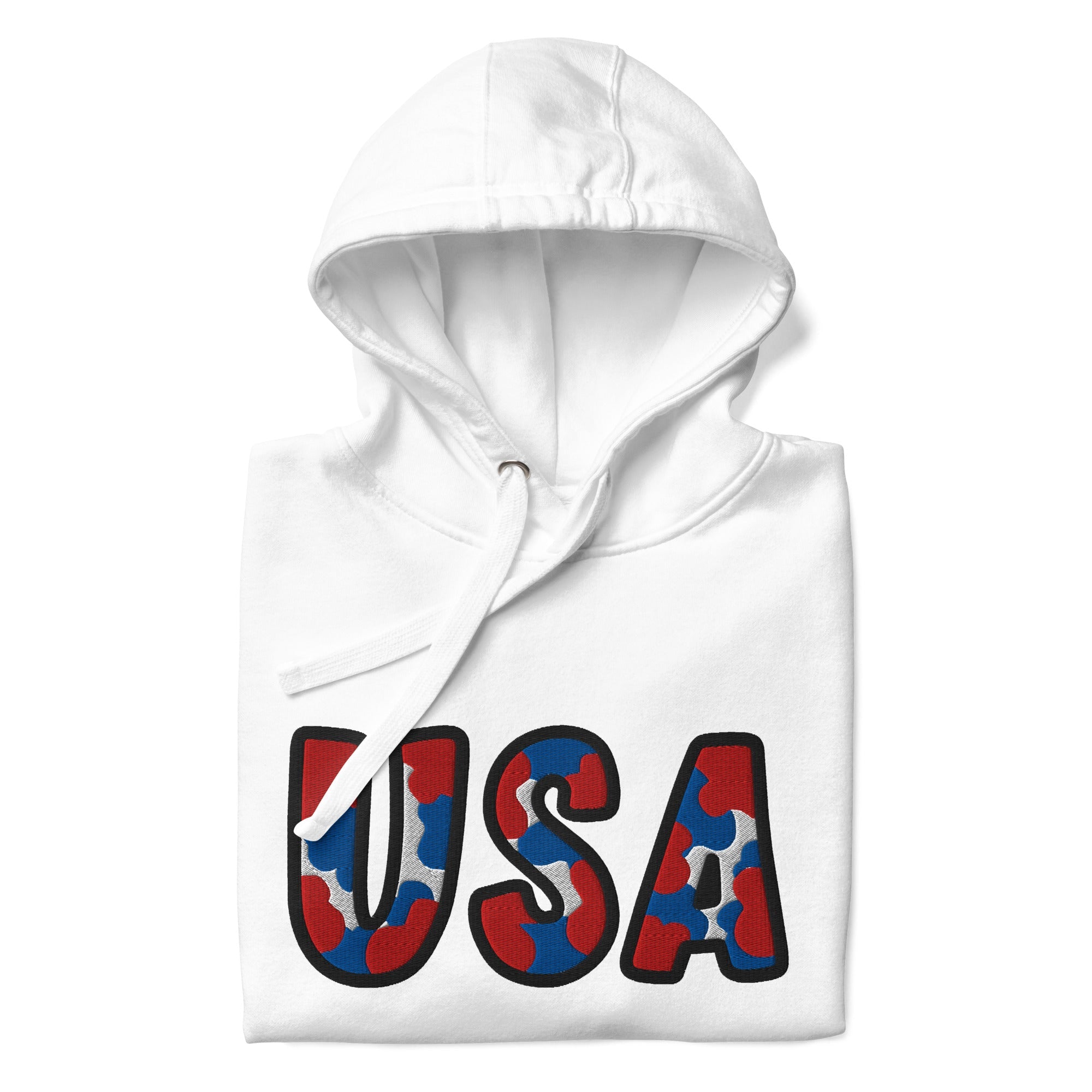 USA Hockey Patched Unisex Hoodie - Rebel P Customs