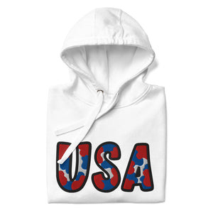 USA Hockey Patched Unisex Hoodie - Rebel P Customs