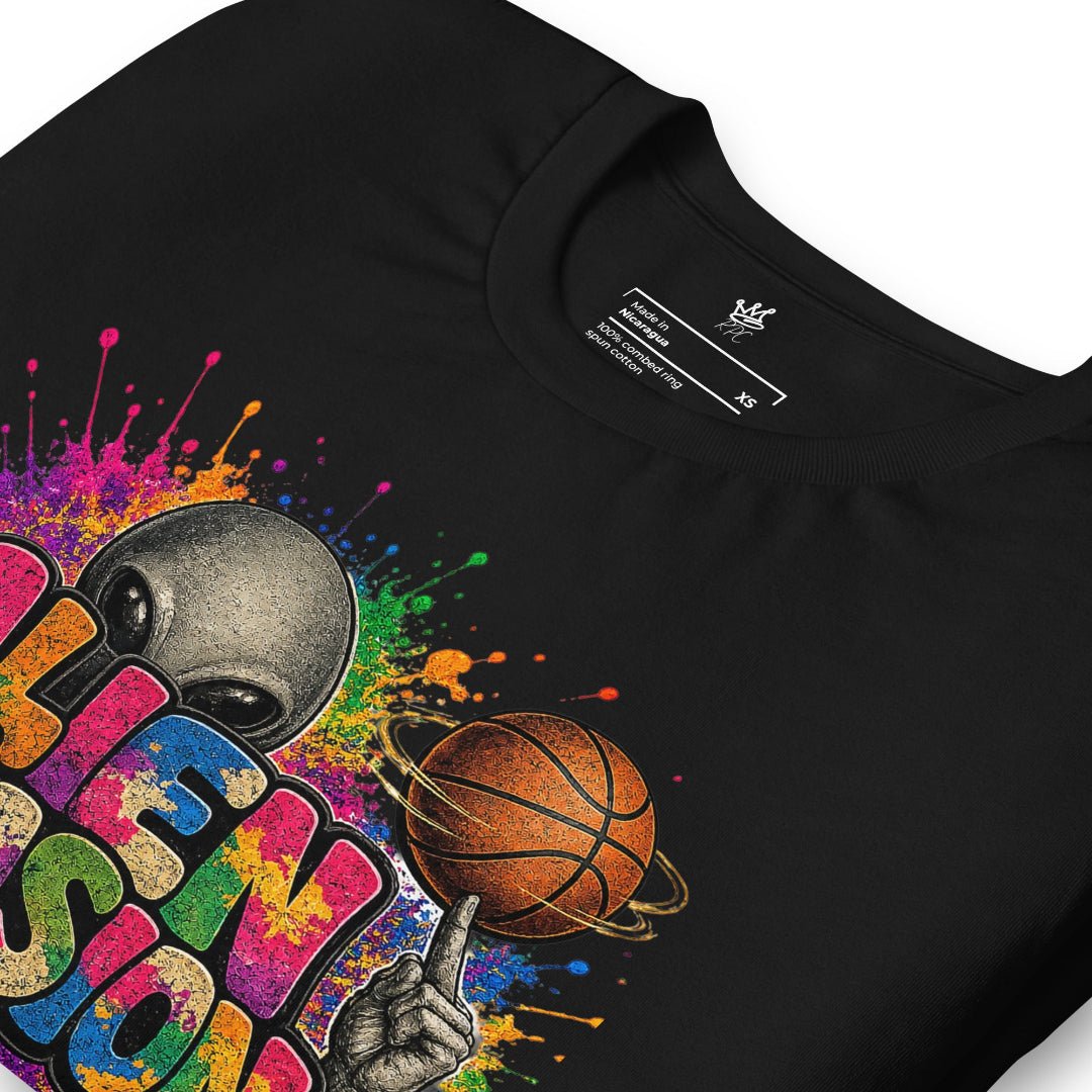 Detailed View Vintage Hardwood Classics — Alien Invasion Unisex T-Shirt - Rebel P Customs
