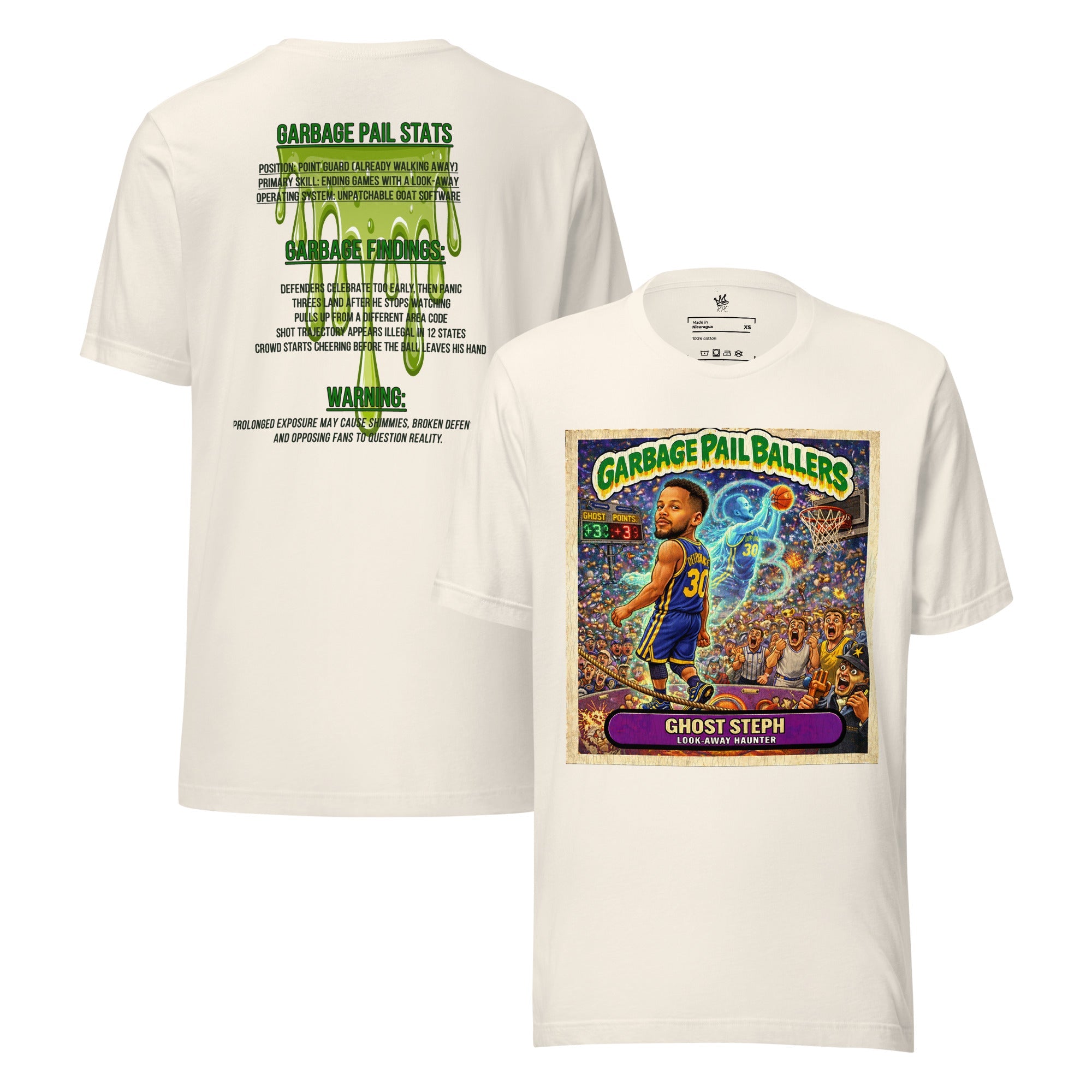 Vintage Hardwood Classics — Ghost Steph Unisex T-Shirt - Rebel P Customs