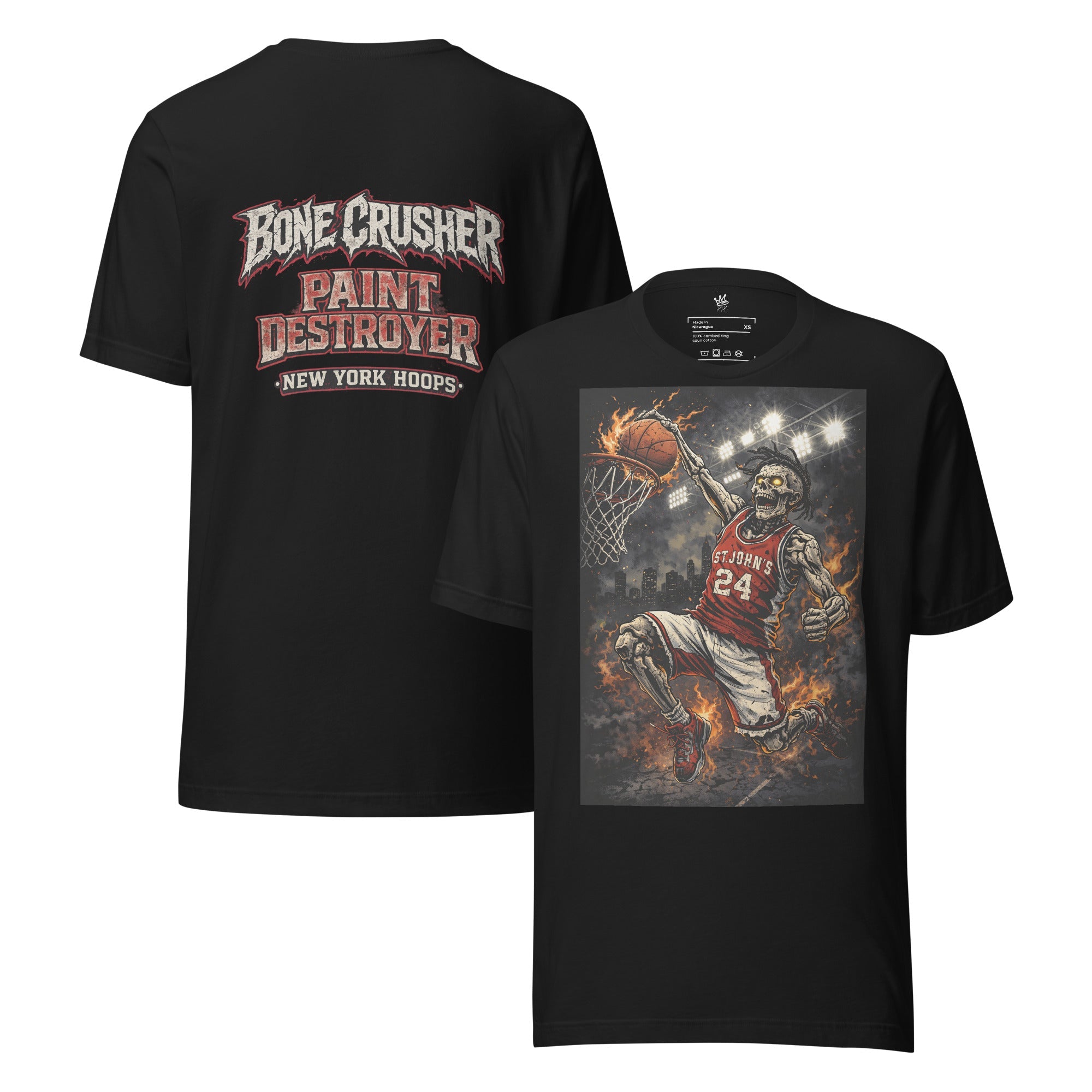 Vintage Hardwood Classics — The Bone Crusher Unisex T-Shirt - Rebel P Customs