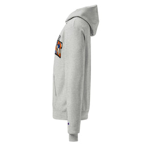 Right View of Vintage Hardwood Classics “This City Different” graphic unisex basketball Hoodie - Rebel P Customs