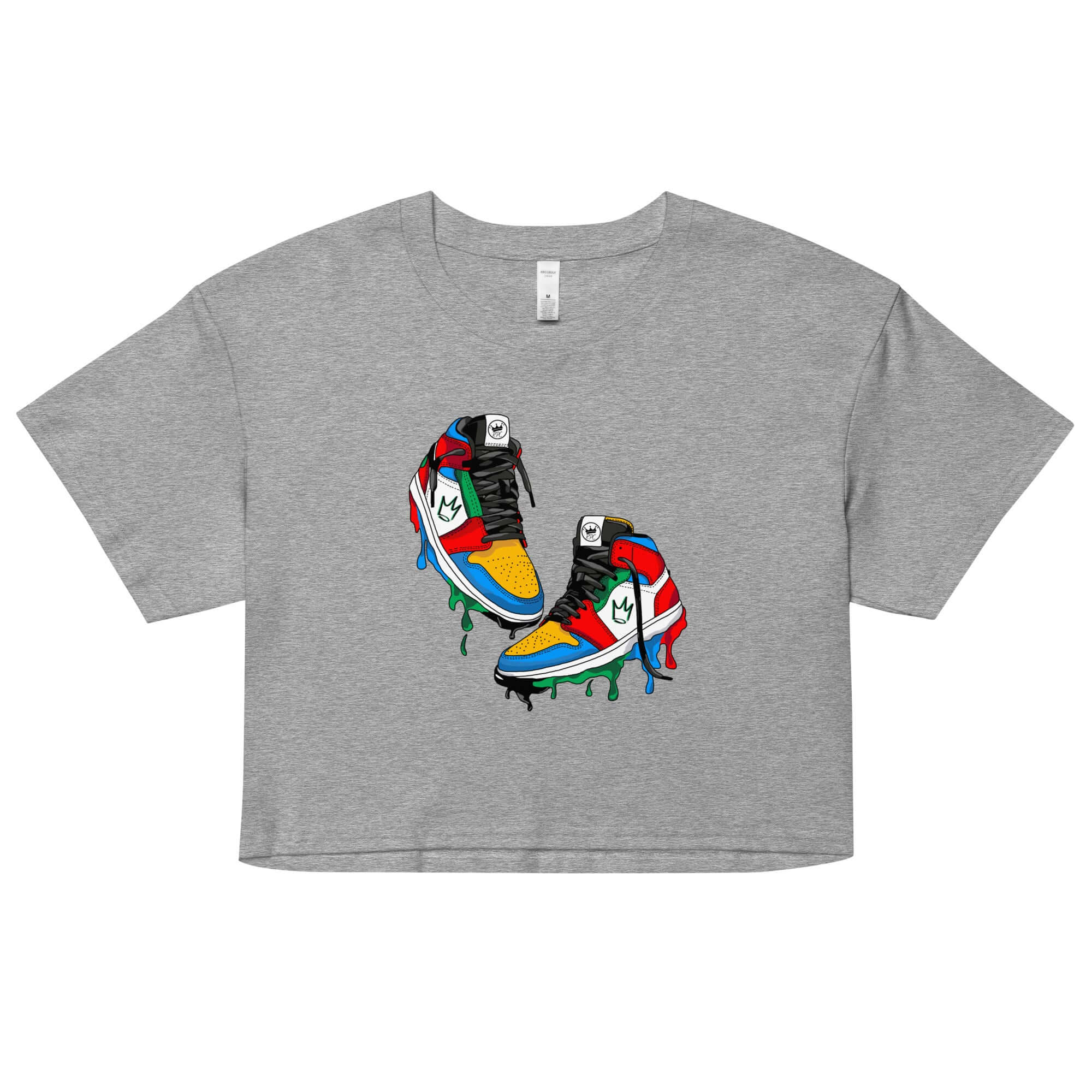 Rebel Sneaker Women’s Crop Top T-Shirt
