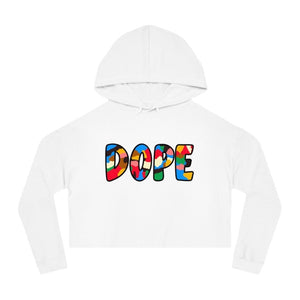 Women’s Cropped Dope Hooded Sweatshirt - Rebel P Customs