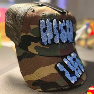 Chenille High Life Patched Hat - Rebel P Customs