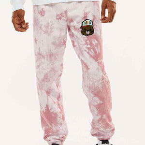 Chenille Patched Dope Bear Unisex Crew and Jogger Set - Rebel P Customs