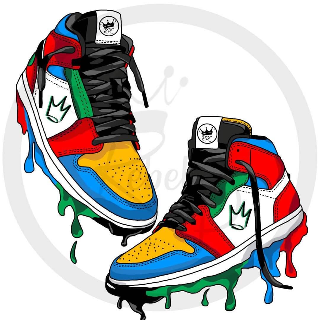 Rebel Sneaker Unisex Hoodie - Rebel P Customs