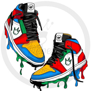 Rebel Sneaker Unisex Hoodie - Rebel P Customs