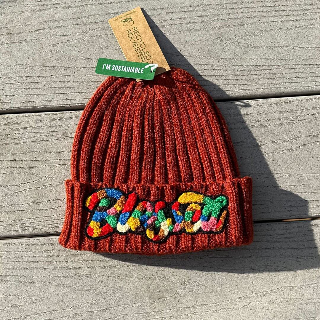 Sustainable Cable Knit Chenille Blessed Beanie - Rebel P Customs