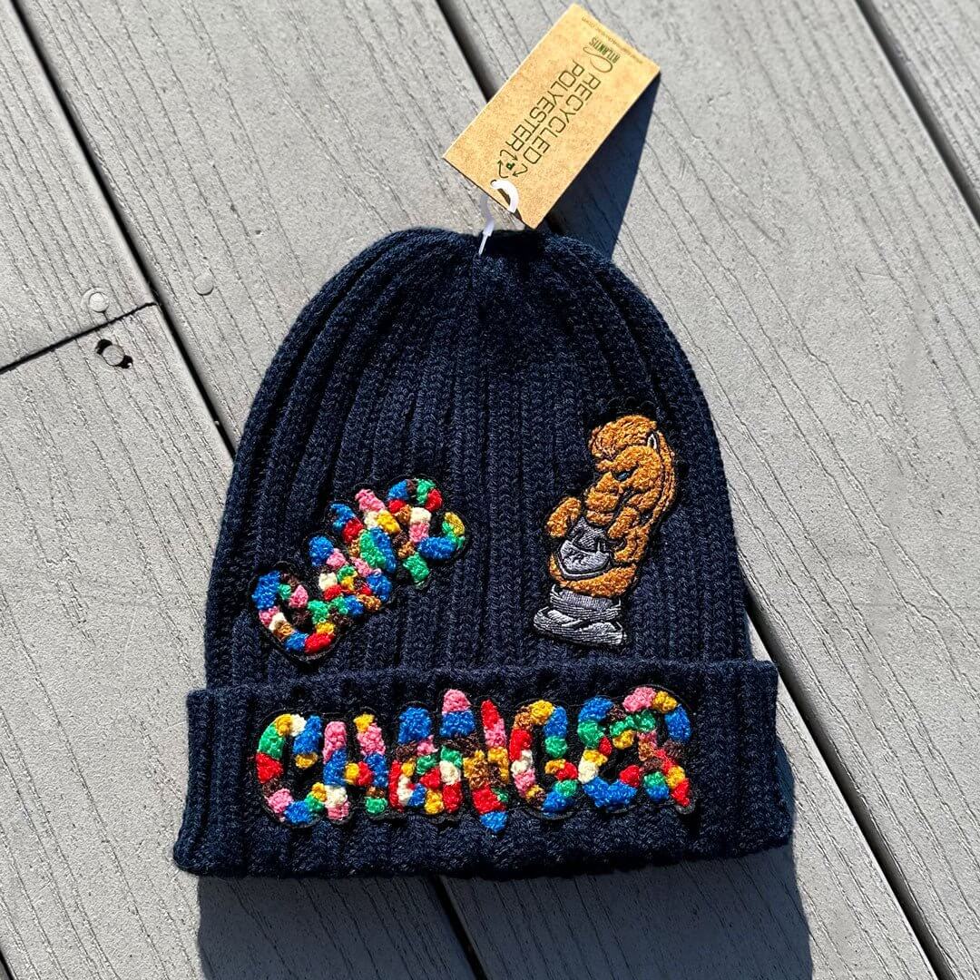 Sustainable Cable Knit Game Changer Beanie - Rebel P Customs