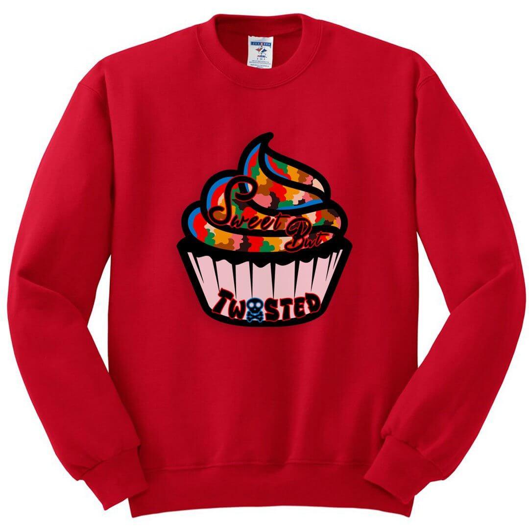 Sweet But Twisted Unisex Crewneck Sweatshirt - Rebel P Customs