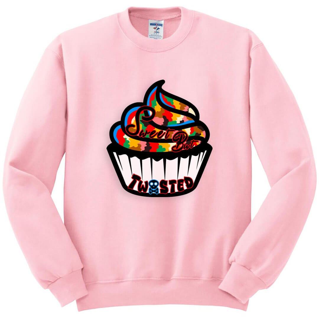 Sweet But Twisted Unisex Crewneck Sweatshirt - Rebel P Customs