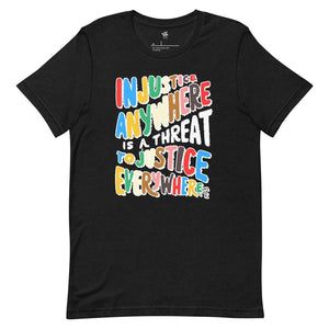 The Message Unisex T-Shirt (Black) - Rebel P Customs