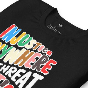 The Message Unisex T-Shirt (Black) - Rebel P Customs