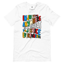 The Message Unisex T-Shirt (White) - Rebel P Customs